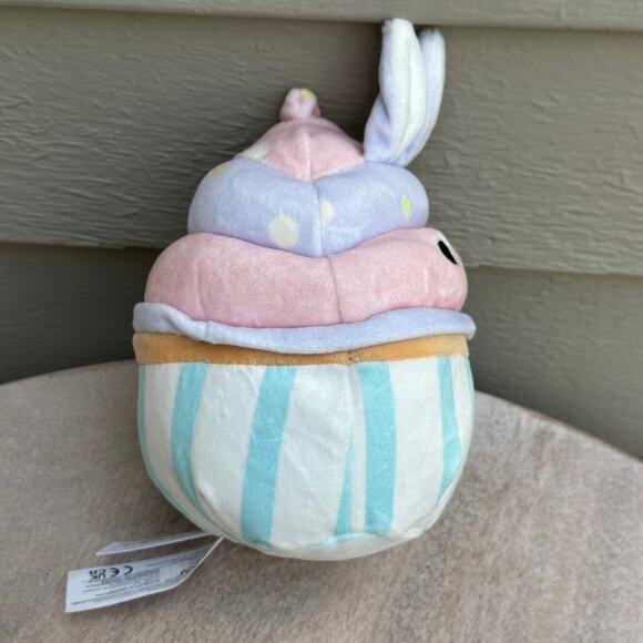 Squishmallows Aligail the Easter Cupcake Plush Stuffed Toy Small New - Picture 4 of 9